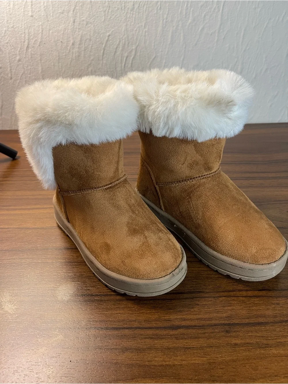White Mountain Kids Ankle Bootie Brown 11M